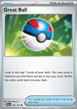 Mega Ball - Evoluzioni a Paldea (Common) [PAL-183]