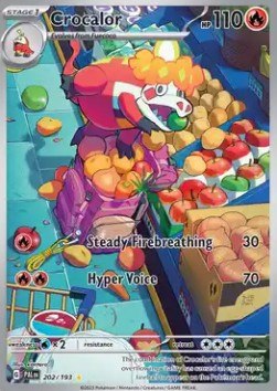 Crocalor - Evoluzioni a Paldea (Illustration Rare) [PAL-202]