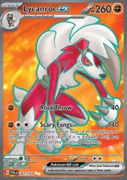 Lycanroc ex - Evoluzioni a Paldea (Ultra Rare) [PAL-241]