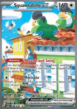 Squawkabilly ex - Evoluzioni a Paldea (Special Illustration Rare) [PAL-264]