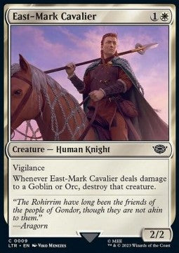 Cavaliere del Mark dell'Est - Il Signore degli Anelli: Racconti della Terra di Mezzo (Common) [LTR-9]