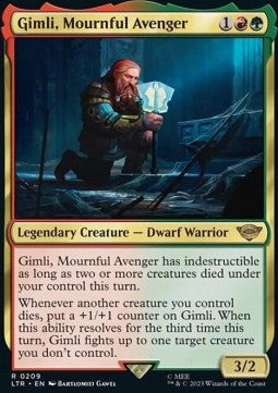 Gimli, Vendicatore Addolorato - Il Signore degli Anelli: Racconti della Terra di Mezzo (Rare) [LTR-209]