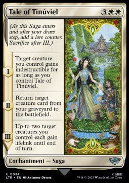 Storia di Tinúviel - Il Signore degli Anelli: Racconti della Terra di Mezzo (Uncommon) [LTR-34]