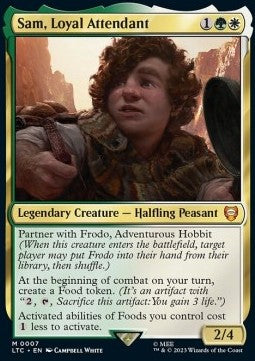 Sam, Aiutante Leale - Commander: Il Signore degli Anelli: Racconti della Terra di Mezzo (Mythic) [LTC-7]