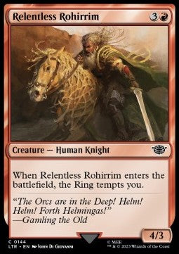 Rohirrim Implacabile - Il Signore degli Anelli: Racconti della Terra di Mezzo (Common) [LTR-144]