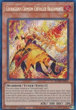 Coraggioso Cavaliere Scarlatto Bradamante - Battaglie della Leggenda: Vendetta Mostruosa (Secret Rare) [BLMR-014]