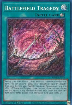 Tragedia del Campo di Battaglia - Battaglie della Leggenda: Vendetta Mostruosa (Secret Rare) [BLMR-018]