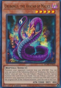 Urubonus, l'Avatar della Malvagità - Battaglie della Leggenda: Vendetta Mostruosa (Ultra Rare) [BLMR-020]