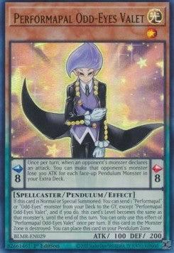 Artistamico Occhi Diversi Valletto - Battaglie della Leggenda: Vendetta Mostruosa (Ultra Rare) [BLMR-029]
