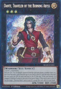 Dante, Viaggiatore dell'Abisso Bruciante - Battaglie della Leggenda: Vendetta Mostruosa (Secret Rare) [BLMR-081]
