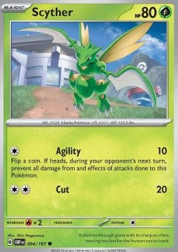 Scyther - Ossidiana Infuocata (Common) [OBF-004]