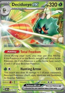 Decidueye ex - Ossidiana Infuocata (Double Rare) [OBF-015]