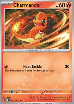 Charmander - Ossidiana Infuocata (Common) [OBF-026]