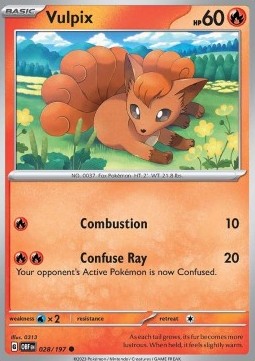 Vulpix - Ossidiana Infuocata (Common) [OBF-028]