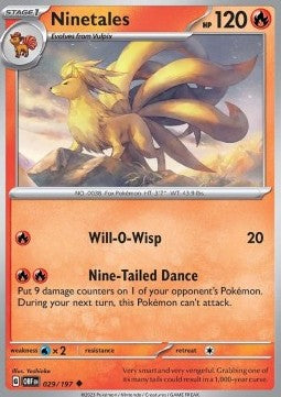 Ninetales - Ossidiana Infuocata (Uncommon) [OBF-029]