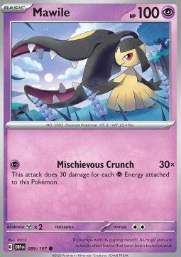 Mawile - Ossidiana Infuocata (Common) [OBF-089]