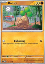 Bonsly - Ossidiana Infuocata (Common) [OBF-110]