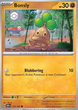 Bonsly - Ossidiana Infuocata (Common) [OBF-110]