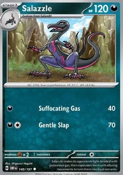 Salazzle - Ossidiana Infuocata (Uncommon) [OBF-140]
