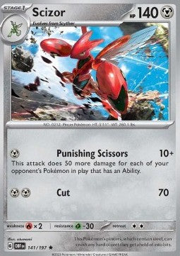 Scizor - Ossidiana Infuocata (Rare) [OBF-141]