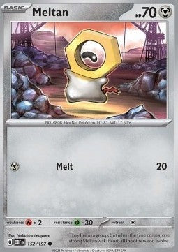 Meltan - Ossidiana Infuocata (Common) [OBF-152]