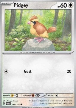 Pidgey - Ossidiana Infuocata (Common) [OBF-162]