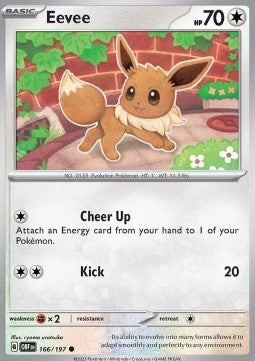 Eevee - Ossidiana Infuocata (Common) [OBF-166]