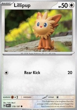Lillipup - Ossidiana Infuocata (Common) [OBF-170]