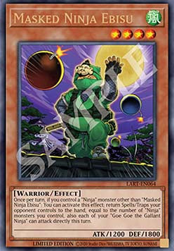 Ninja Mascherato Ebisu - Lost Art Promos (Ultra Rare) [LART-064]