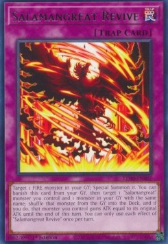 Rivivificazione Salamagna - Duellanti Leggendari: Vulcano Brucianima (Rare) [LD10-007]