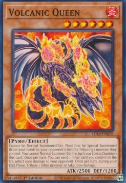 Regina Vulcanica - Duellanti Leggendari: Vulcano Brucianima (Common) [LD10-028]