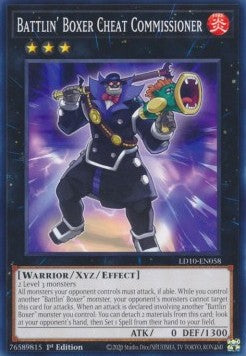 Pugile Indomito Commissario Truffe - Duellanti Leggendari: Vulcano Brucianima (Common) [LD10-058]