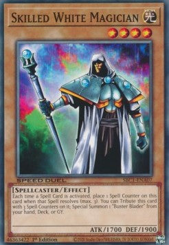 Abile Mago Bianco - Speed Duel: Strade della Città dei Duelli (Common) [SBC1-A07]