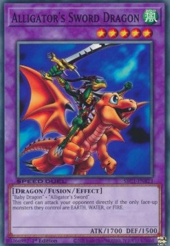 Drago Spada dell'Alligatore - Speed Duel: Strade della Città dei Duelli (Common) [SBC1-B23]