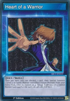 Heart of a Warrior (Skill) - Speed Duel: Strade della Città dei Duelli (Common) [SBC1-S10]