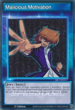Malicious Motivation (Skill) - Speed Duel: Strade della Città dei Duelli (Common) [SBC1-S17]