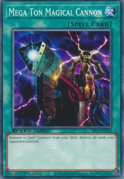 Cannone Magico a Megatoni - Speed Duel: Strade della Città dei Duelli (Common) [SBC1-I18]