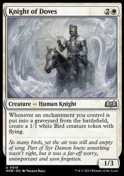Cavaliere delle Colombe - Le Terre Selvagge di Eldraine (Uncommon) [WOE-19]