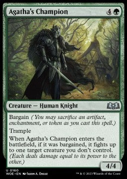 Campione di Agata - Le Terre Selvagge di Eldraine (Uncommon) [WOE-160]