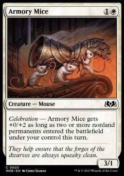 Topi dell'Armeria - Le Terre Selvagge di Eldraine (Common) [WOE-3]