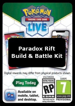 Live Code Card (Build & Battle Kit) - Paradosso Temporale (Online Code Card)