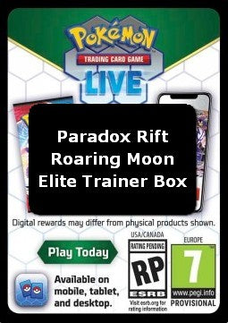 Live Code Card (Set Allenatore Fuoriclasse Lunaruggente) - Paradosso Temporale (Online Code Card)