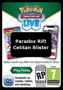 Live Code Card (Cetitan Blister) - Paradosso Temporale (Online Code Card)