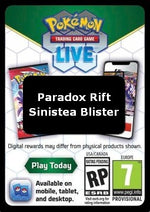Live Code Card (Sinistea Blister) - Paradosso Temporale (Online Code Card)