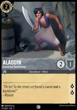 Aladdin - Cornered Swordsman - The First Chapter (Common) [1TFC-171]