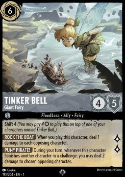 Tinker Bell - Giant Fairy - The First Chapter (Super Rare) [1TFC-193]