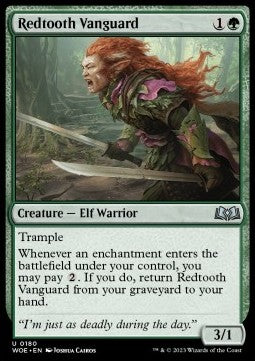 Avanguardia di Zannarossa - Le Terre Selvagge di Eldraine (Uncommon) [WOE-180]