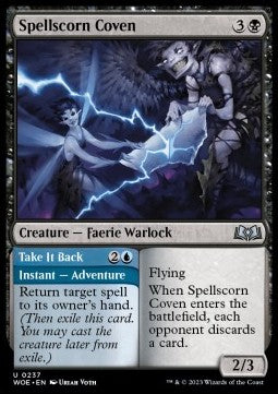 Spellscorn Coven // Rimangiatelo - Le Terre Selvagge di Eldraine (Uncommon) [WOE-237]