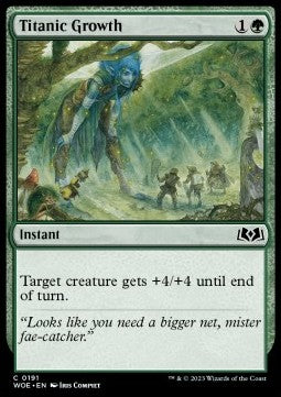 Crescita Titanica - Le Terre Selvagge di Eldraine (Common) [WOE-191]