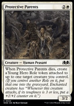 Genitori Protettivi - Le Terre Selvagge di Eldraine (Common) [WOE-24]